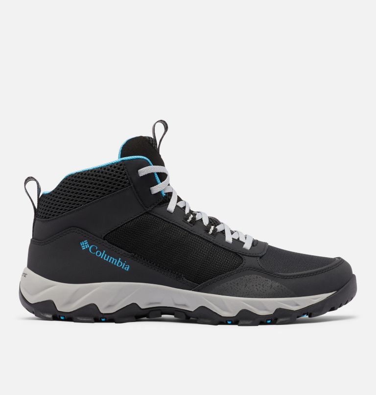 Black Blue Men's Flow Centre Hiking Shoes | NTQLGI-039 - Columbia Outlet Store