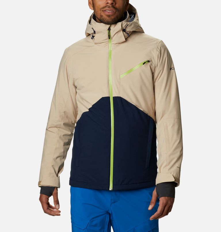 Navy Khaki Men's Powder 8s Ski Jacket | OLSGIC-796 - Columbia Outlet Store