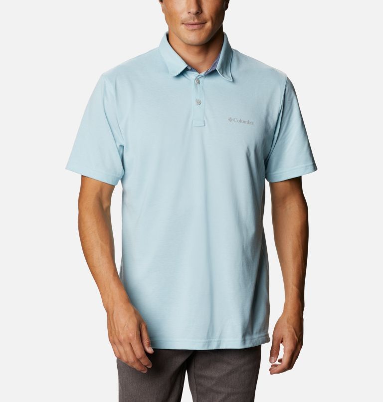 Blue Men's Thistletown Ridge Polo | KXZTLN-357 - Columbia Outlet Store