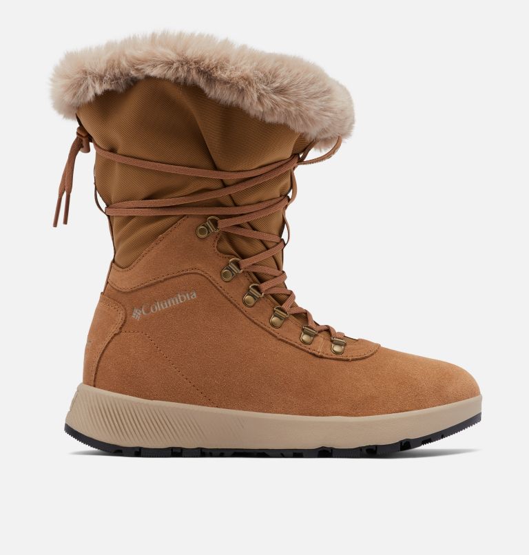 Brown Orange Women's Omni-Heat High Boots | PSTULA-918 - Columbia Outlet Store