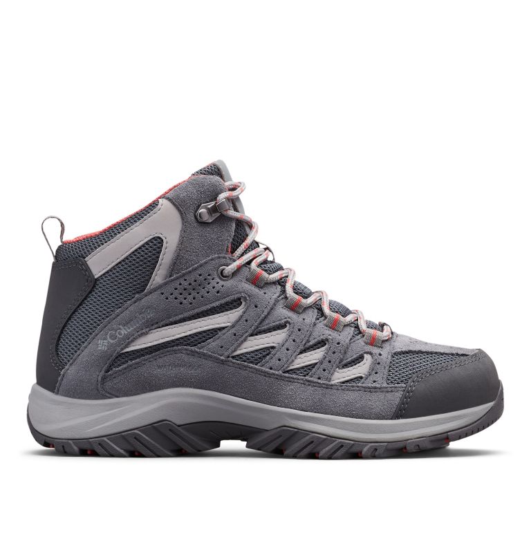 Grey Women's Crestwood Mid Waterproof Boots | AJLYNX-109 - Columbia Outlet Store