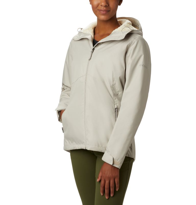 Grey Women's Rainie Falls Rain Jacket | MDBCQO-794 - Columbia Outlet Store