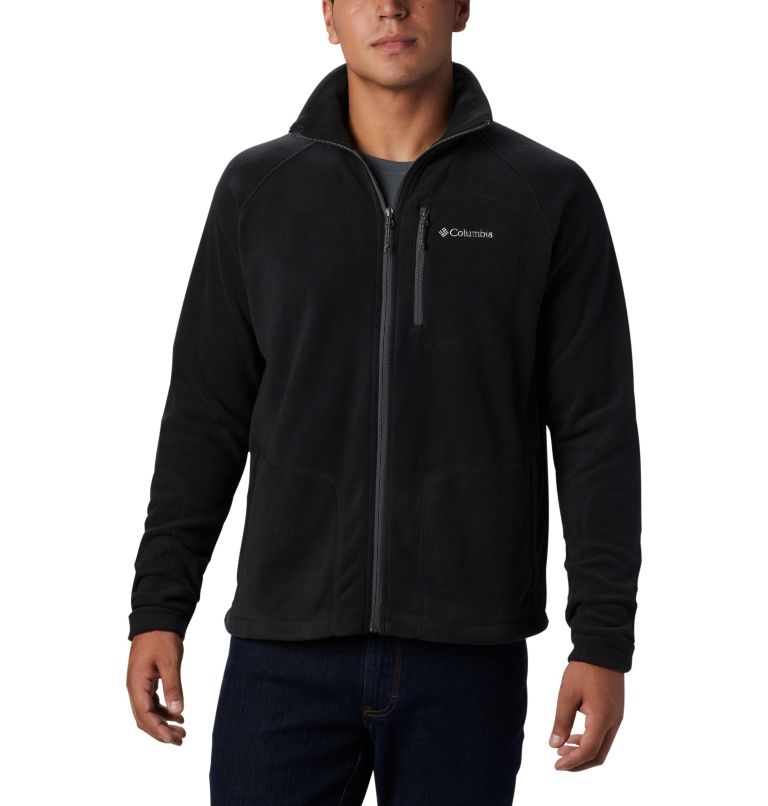Grey Men's Fast Trek II Fleece Jacket | SQJPDK-739 - Columbia Outlet Store