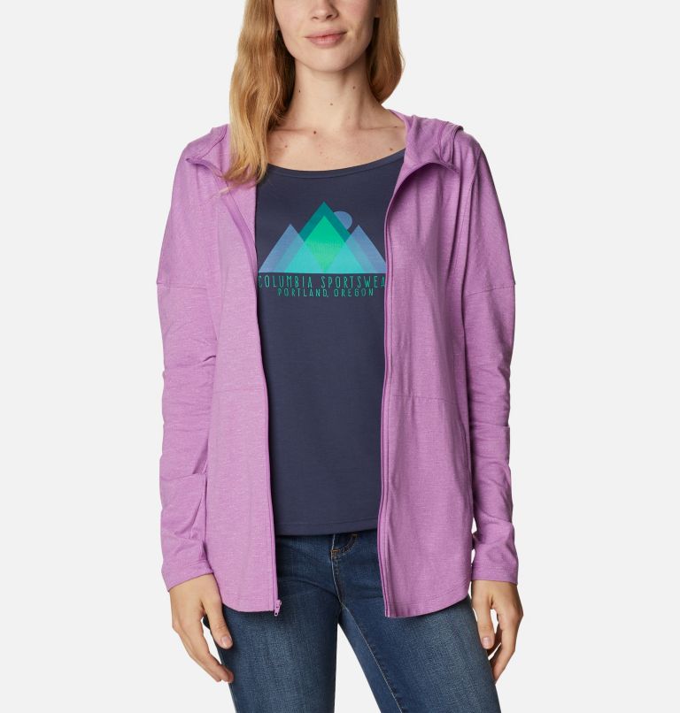 Pink Women's Cades Cove Hoodies | XLBWAS-123 - Columbia Outlet Store