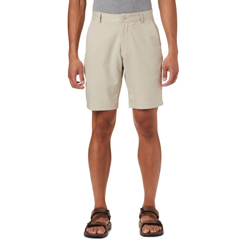 Khaki Men's Mist Trail Shorts | EBOLWX-748 - Columbia Outlet Store