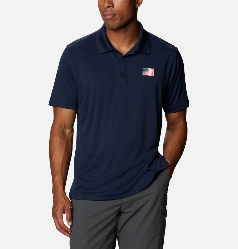 Red Men's PFG Terminal Tackle Polo | MVWKON-231 - Columbia Outlet Store