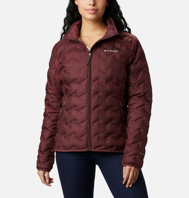 Black Women's Delta Ridge Down Jacket | VZEPWT-873 - Columbia Outlet Store