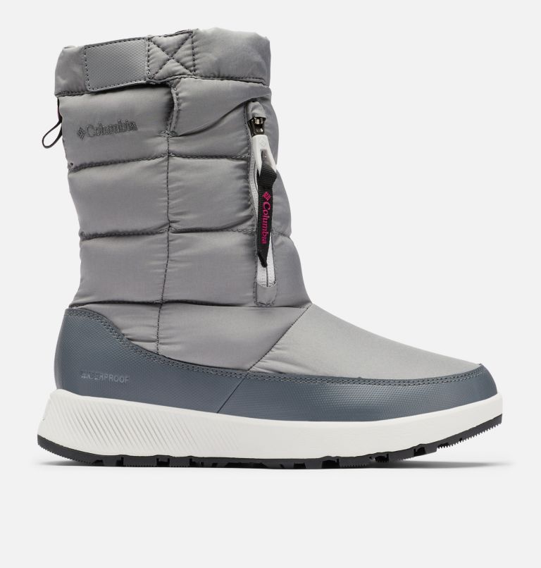 Beige Grey Women's Paninaro Omni-Heat Boots | ISUNLD-275 - Columbia Outlet Store
