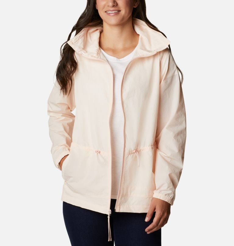 White Women's Wild Willow Windbreaker | MVAKTQ-467 - Columbia Outlet Store