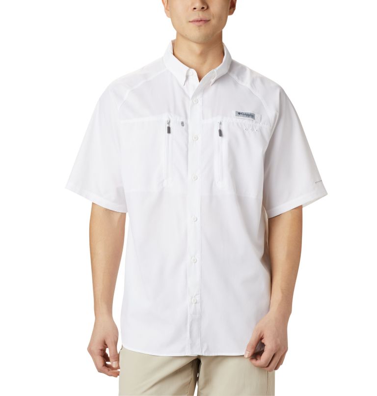White Men's PFG Terminal Tackle Fishing Shirts | JSXPRL-920 - Columbia Outlet Store