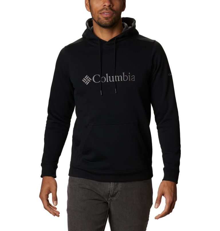 Green Men's CSC Basic Logo II Hoodies | MSPWRA-967 - Columbia Outlet Store