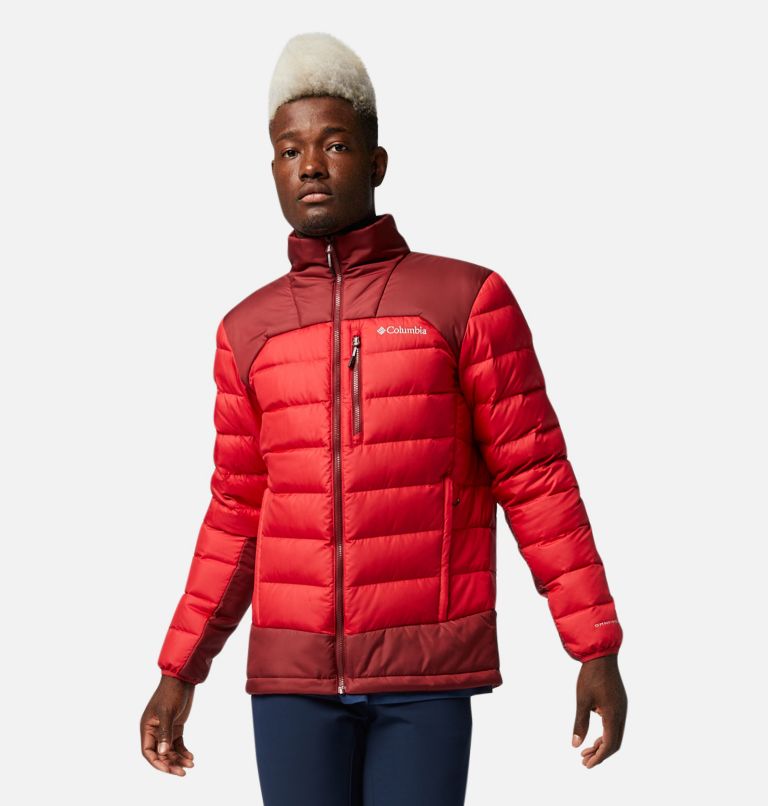 Navy Men's Autumn Park Down Jacket | CXLGQR-689 - Columbia Outlet Store