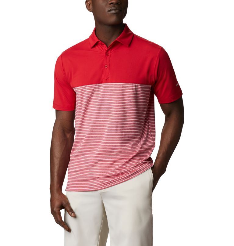 Azul Men's Omni-Wick Polo | UYHJCX-280 - Columbia Outlet Store