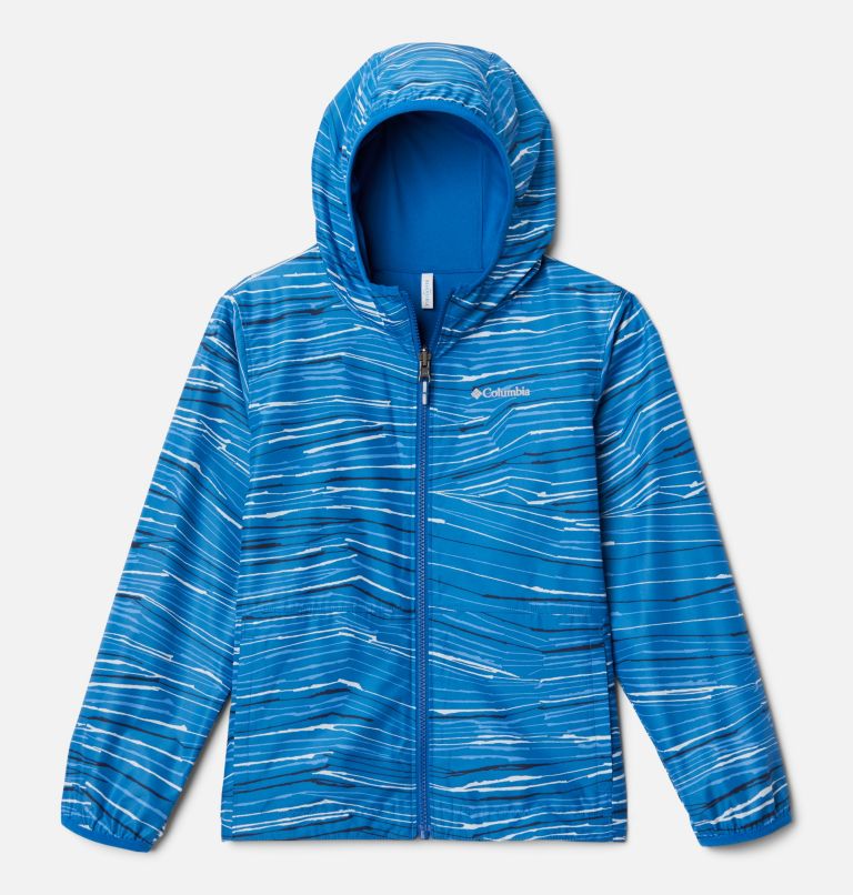 Black Kids' Pixel Grabber Rain Jacket | IKBHUO-625 - Columbia Outlet Store