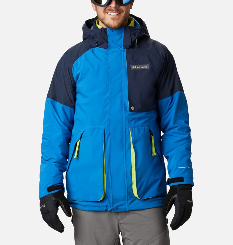 Navy Men's Post Canyon Ski Jacket | IMQLJF-218 - Columbia Outlet Store