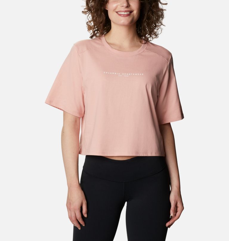 Orange Women's Sun Trek T-Shirt | EFBSNX-476 - Columbia Outlet Store