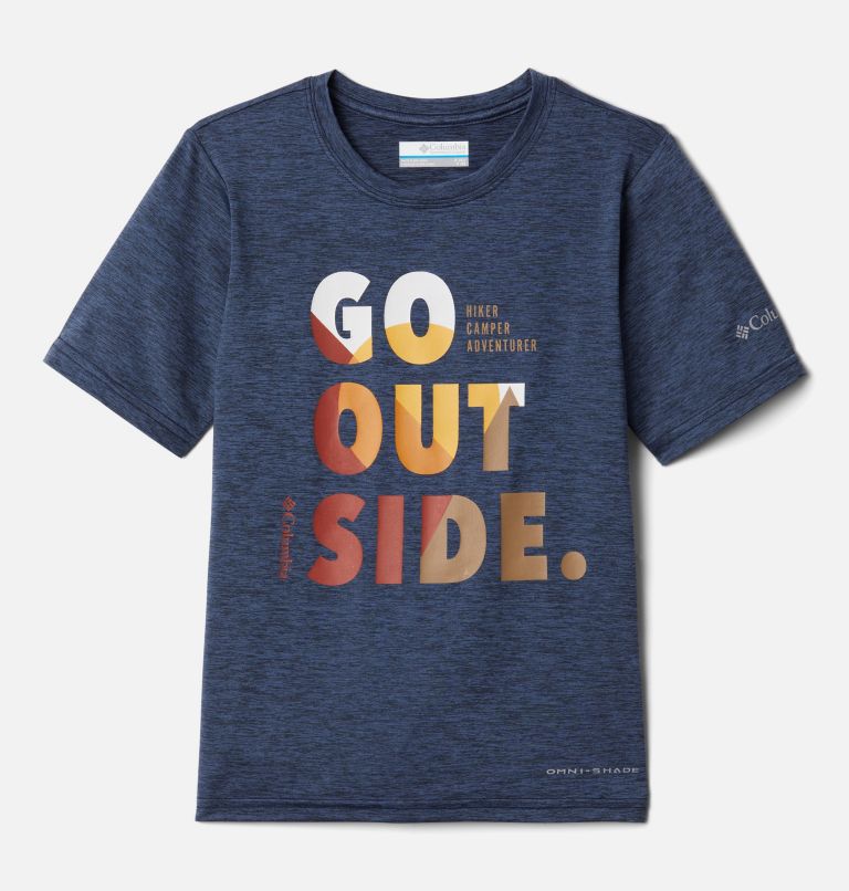 Navy Kids' Ranger Lake T-Shirt | MSJVEY-743 - Columbia Outlet Store