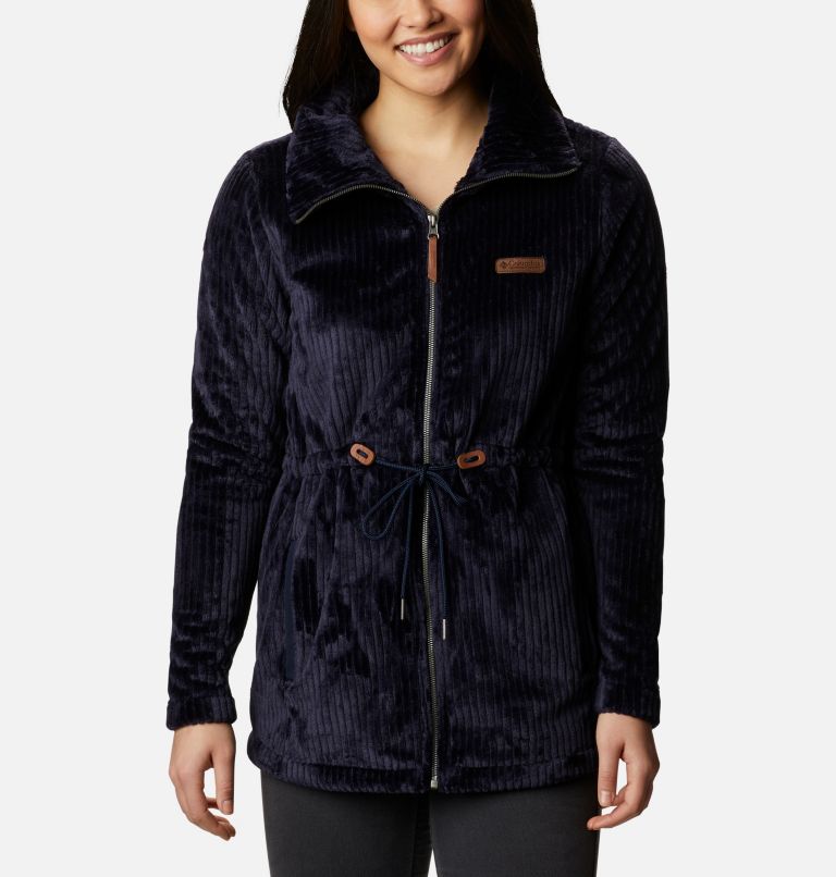 Black Women's Fireside Sherpa Fleece Jacket | XGFMHL-608 - Columbia Outlet Store
