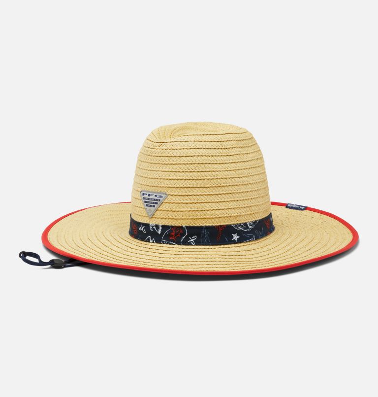 Yellow Men's PFG Baha Baseball Cap Hats | XAFPIL-871 - Columbia Outlet Store