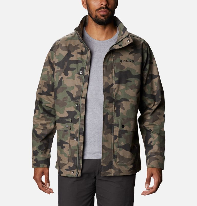 Black Men's Tanner Ranch Windbreaker | JQSXMF-961 - Columbia Outlet Store