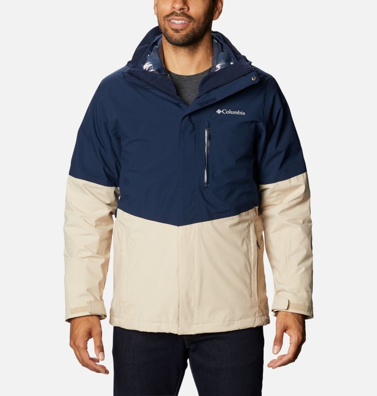 Blue Men's Wild Card Interchange 3 In 1 Jacket | IXVMWR-741 - Columbia Outlet Store