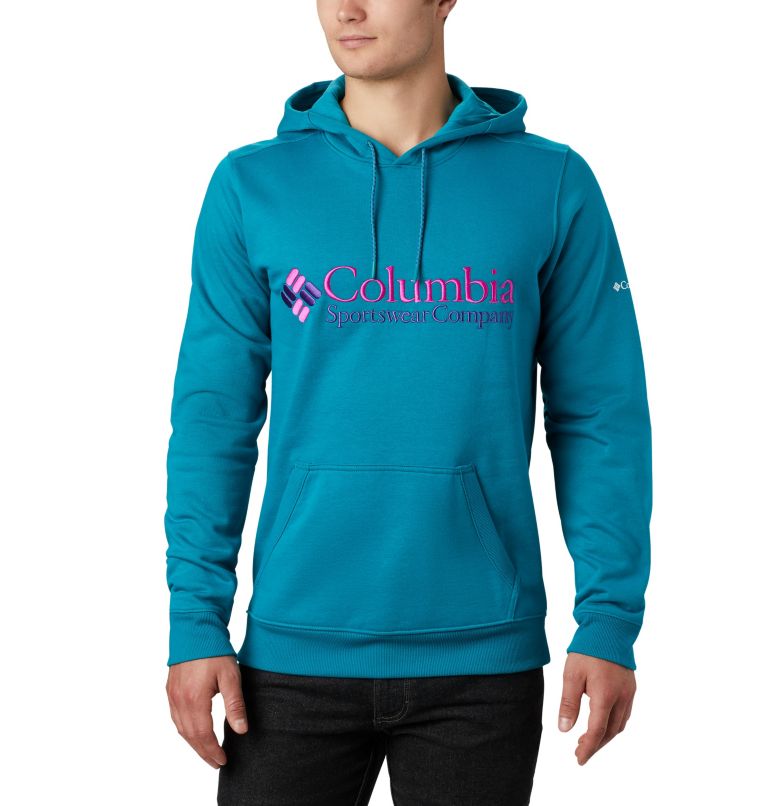Blue Men's South Lake Hoodies | CTEBVO-106 - Columbia Outlet Store