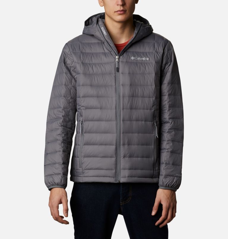 Black Men's Voodoo Falls 590 Puffer Jacket | BVNZSE-469 - Columbia Outlet Store