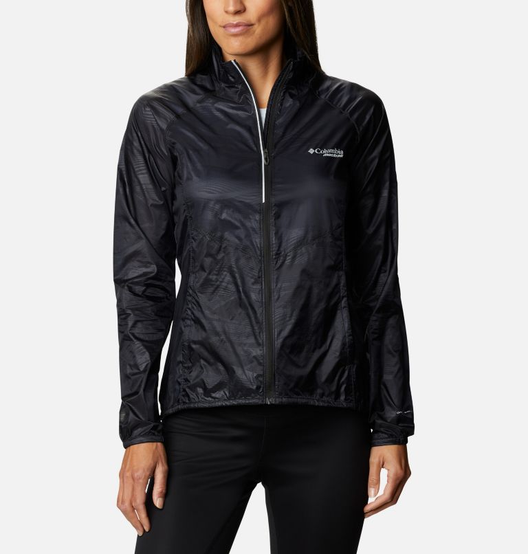 Black Women's FKT II Windbreaker | XNEGBF-143 - Columbia Outlet Store