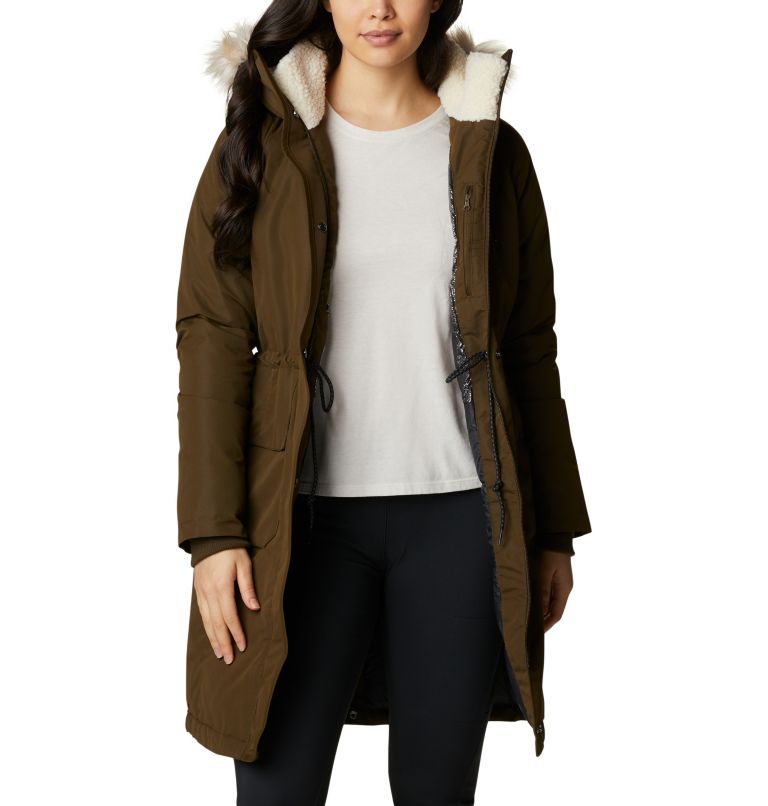 Olive Green Women's South Canyon Parkas | LJXOZN-602 - Columbia Outlet Store