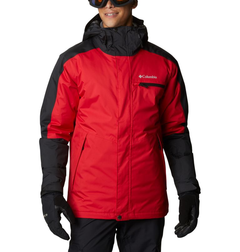 Black Men's Valley Point Ski Jacket | WMBUJE-316 - Columbia Outlet Store
