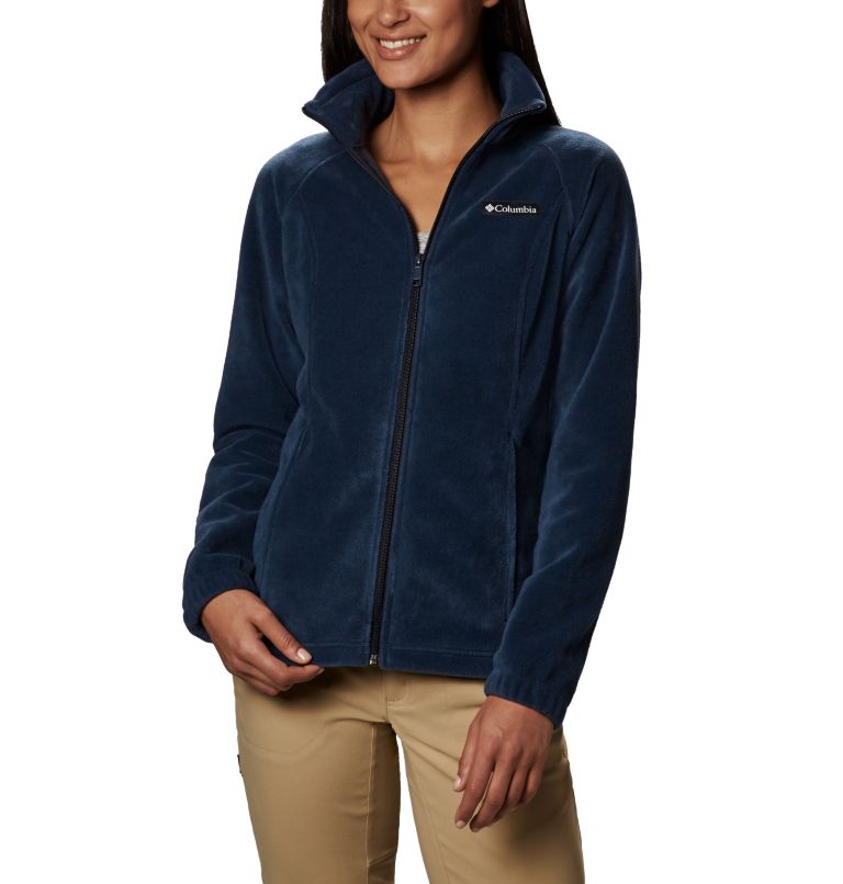 Navy Women's Benton Springs Fleece Jacket | HOAIVX-419 - Columbia Outlet Store