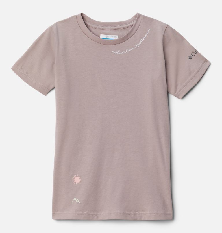 Pink Kids' Sweet Pines T-Shirt | AONXBT-645 - Columbia Outlet Store