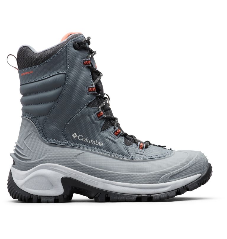 Grey Red Women's Bugaboot III Boots | NUMOFV-743 - Columbia Outlet Store