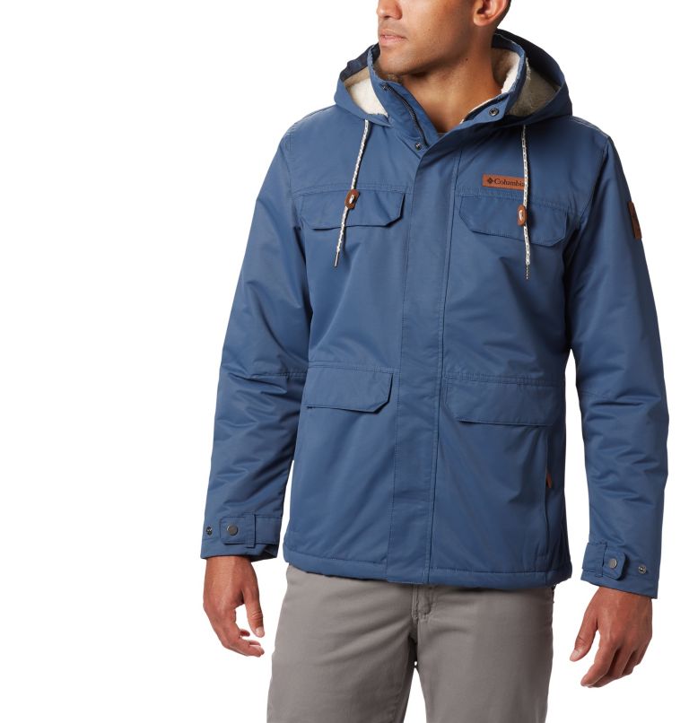 Blue Men's South Canyon Insulated Jacket | QWHABY-183 - Columbia Outlet Store