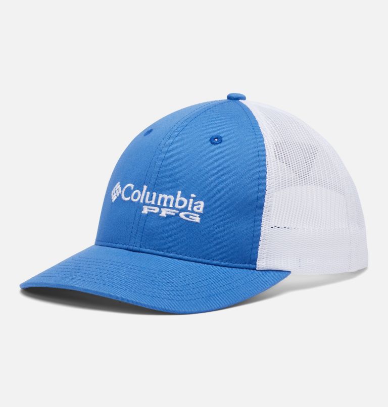 Blue Men's PFG Trucker Baseball Cap Hats | OTZIFE-401 - Columbia Outlet Store