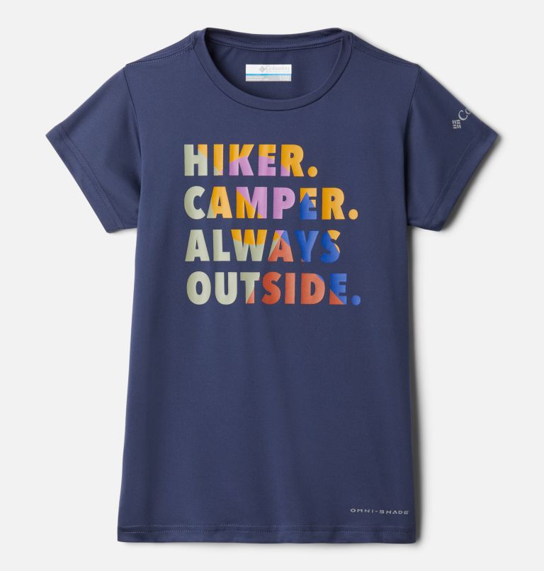 White Kids' Sasse Ridge T-Shirt | NRELKY-250 - Columbia Outlet Store