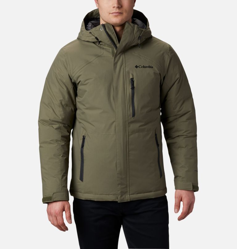 Green Men's Murr Peak Insulated Jacket | VBQKSM-924 - Columbia Outlet Store