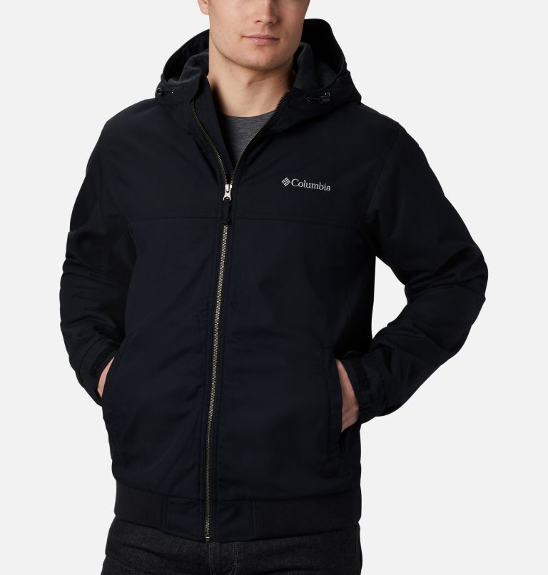 Brown Men's Loma Vista Hooded Jacket | PQTOIB-807 - Columbia Outlet Store