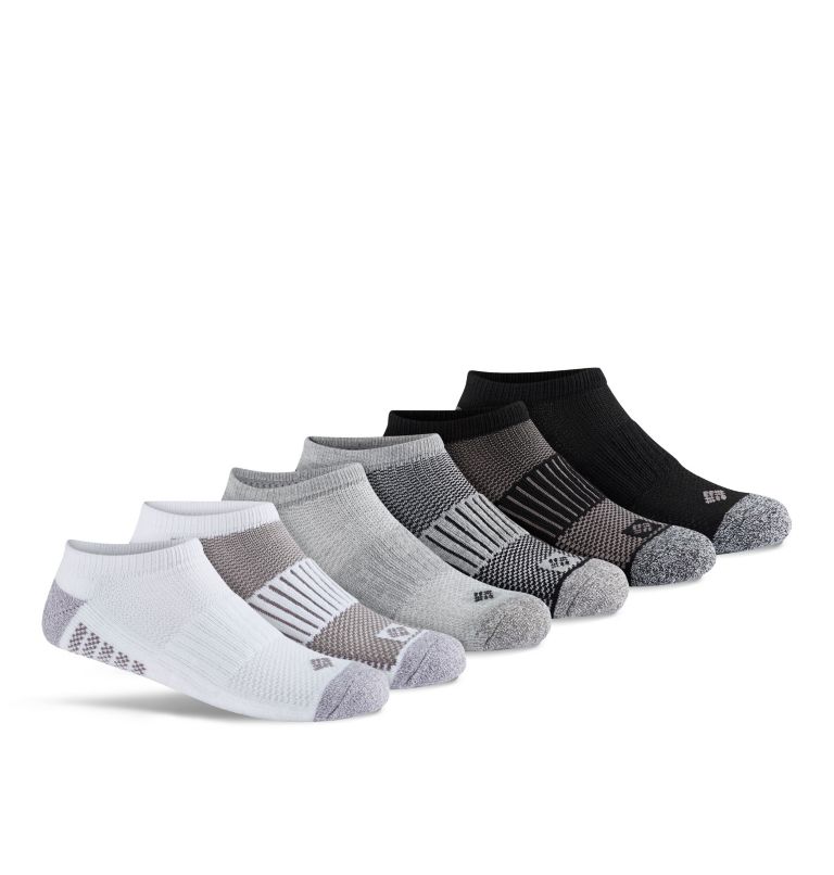 White/Grey/Black Women's PFG Socks | XAZWTH-159 - Columbia Outlet Store