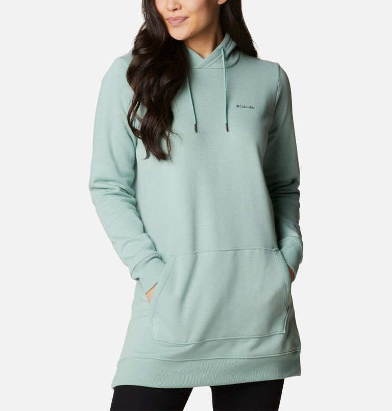 Green Women's Rush Valley Hoodies | TEGMSZ-625 - Columbia Outlet Store