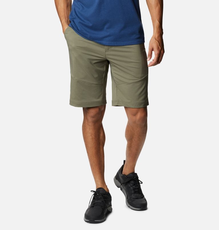 Green Men's Tech Trail Shorts | HDZFYU-526 - Columbia Outlet Store