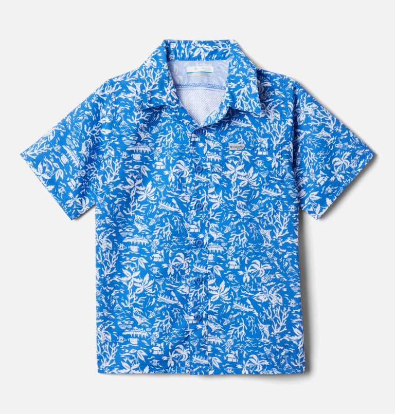 Red Kids' PFG Slack Tide Shirts | MSFRZT-043 - Columbia Outlet Store