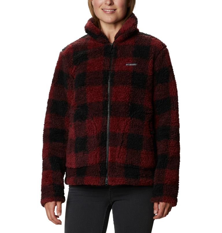 Blue Women's Sherpa Fleece Jacket | DJNQAL-837 - Columbia Outlet Store