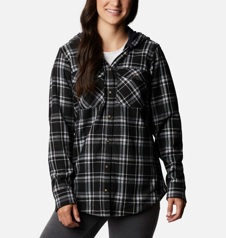 Black Women's City Shirts | XKQNLB-658 - Columbia Outlet Store