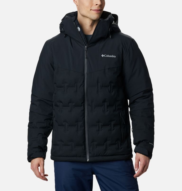 Navy Men's Wild Card Ski Jacket | LGFOAP-628 - Columbia Outlet Store