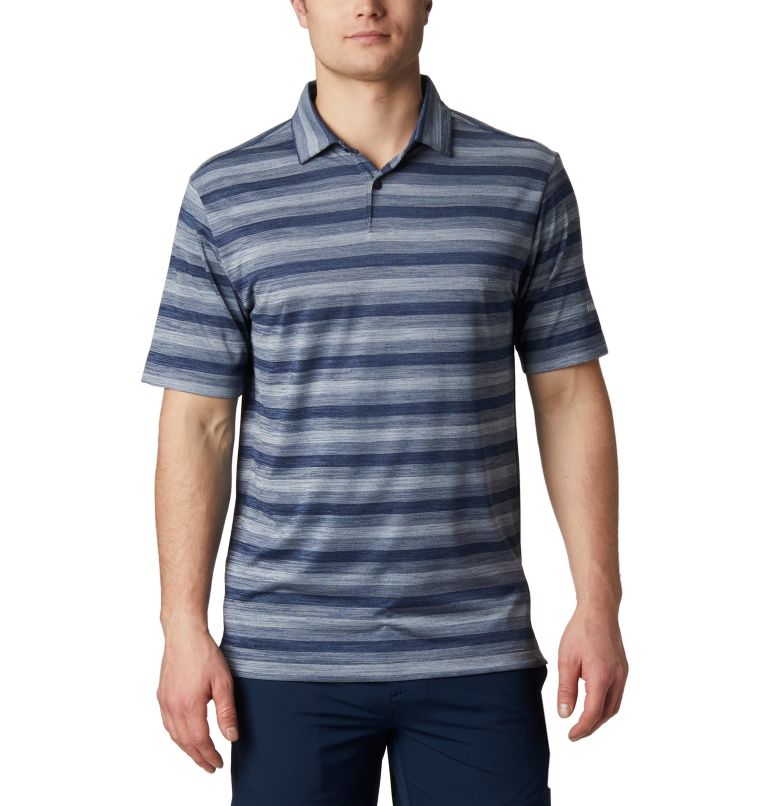 Azul Men's Omni-Wick Polo | UYHJCX-280 - Columbia Outlet Store