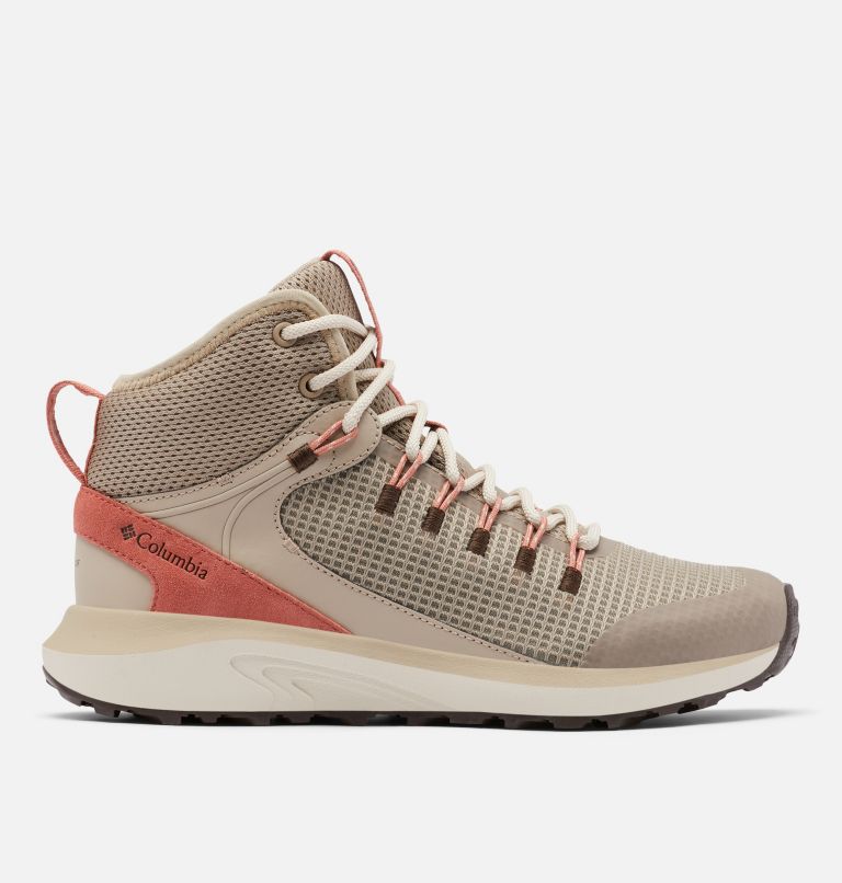 Beige Women's Trailstorm Mid Hiking Shoes | BPULTQ-128 - Columbia Outlet Store