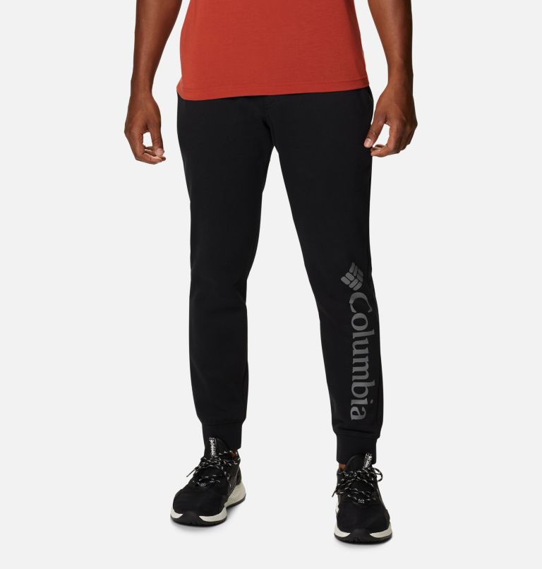 Black Grey Men's CSC Logo Trail Pants | NWFMDG-650 - Columbia Outlet Store