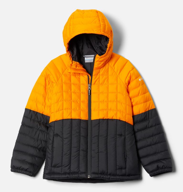 Orange Black Kids' Humphrey Hills Puffer Jacket | KEXTAH-149 - Columbia Outlet Store