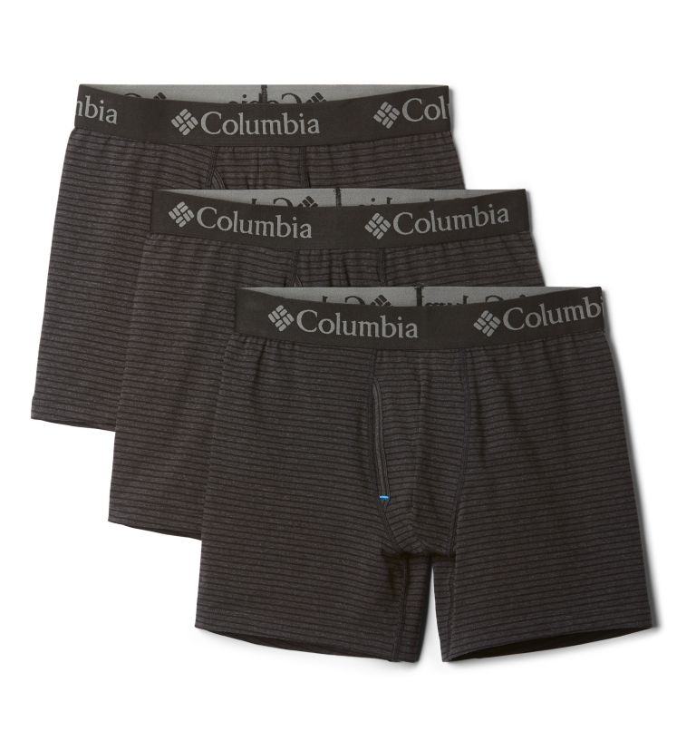 Black Men's Performance Cotton Stretch Underwear | LSRZAE-903 - Columbia Outlet Store